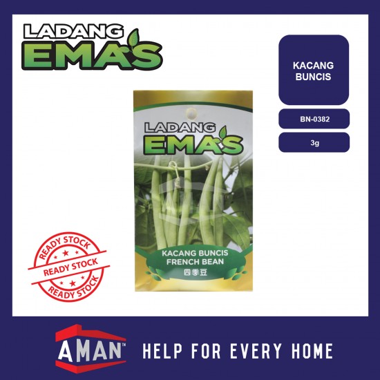 Ladang Emas Biji Benih Kacang Buncis / French Bean Seed