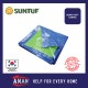 SUNTUF Waterproof Ready Made Tarpaulin Sheet Canvas Blue Green Heavy Duty 9ft X 12ft