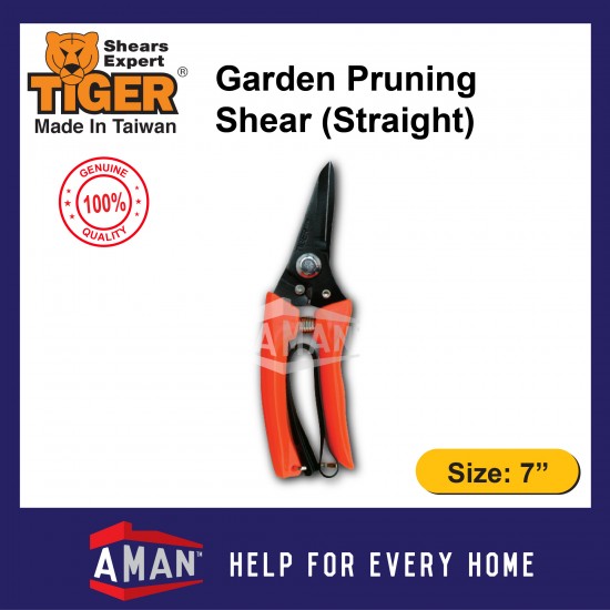 Tiger Garden Pruning Shear / Flat Blade Cutter