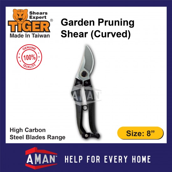 Tiger Garden Pruning Shear / Flat Blade Cutter