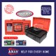 AMAN Heavy Duty PVC Tool Box Inner Tray Organizer Plastic Storage Box Tool Box 14" or 16" Color Randomly Pick