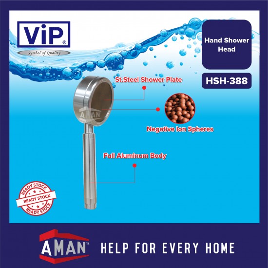ViP Negative Ion Spheres High Pressure Shower Head