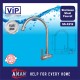 ViP SUS-304 Stainless Steel Wall Sink Tap - SS-3212