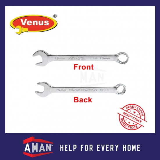 Original VENUS CRV Spanar Set 8-24mm 14 PCS Combination Wrench Spanner Set Tools Set Heavy Duty