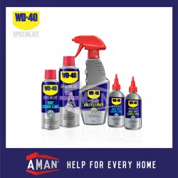 WD-40 Specialist Bike Maintenance Combo Sets Degreaser Bike Cleaner Wash Chain Lube Dry Lube Wet Lube