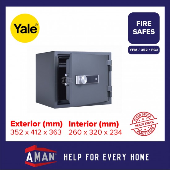 YALE Safe Box - Document Fire Safe 31kg