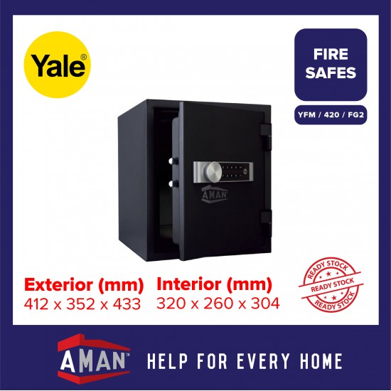 YALE Safe Box - Document Fire Safe 36kg