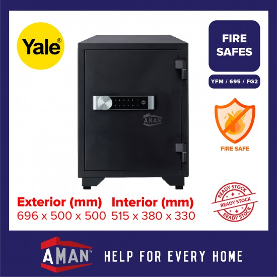 YALE Safe Box - Document Fire Safe 90kg