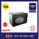 YALE Safe Box - Medium Standard Safe 8kg