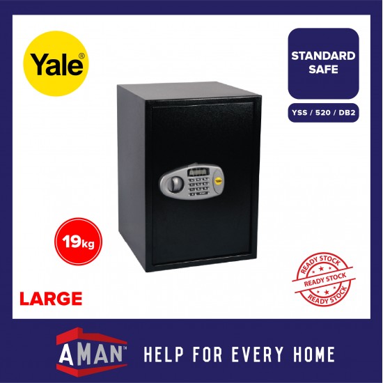 YALE Safe Box - Large Standard Safe 19kg