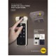 YALE Intelligent Biometric Tubular Deadbolt Fingerprint Smart Digital Door Lock YDD-424+
